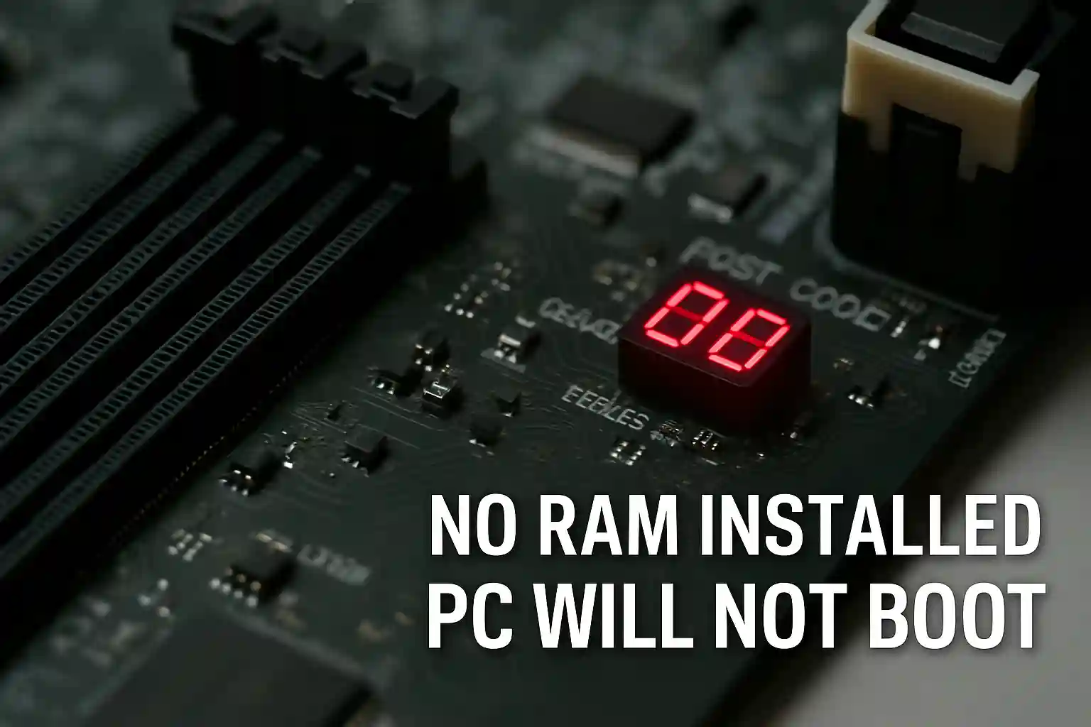電腦少了記憶體（RAM）會怎樣？效能與開機的真相